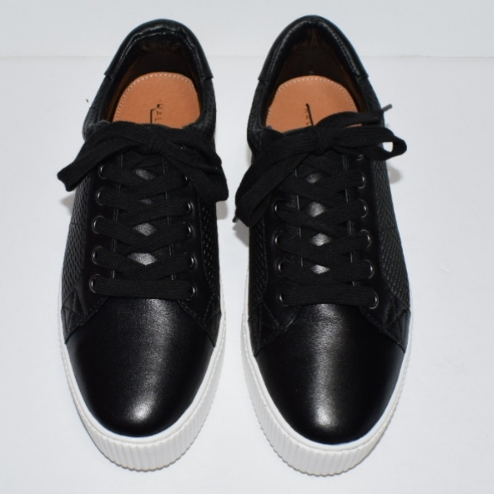 Leather Halogen Bethany Platform Sneakers Size 7.5 - Picture 5 of 8
